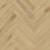 Nature's Oak Blanc herringbone