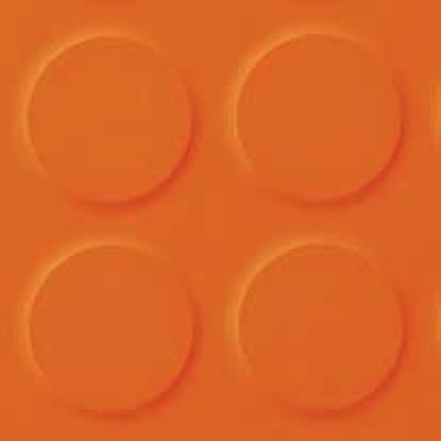 SaarFloor Noppe Stud Tile - Orange