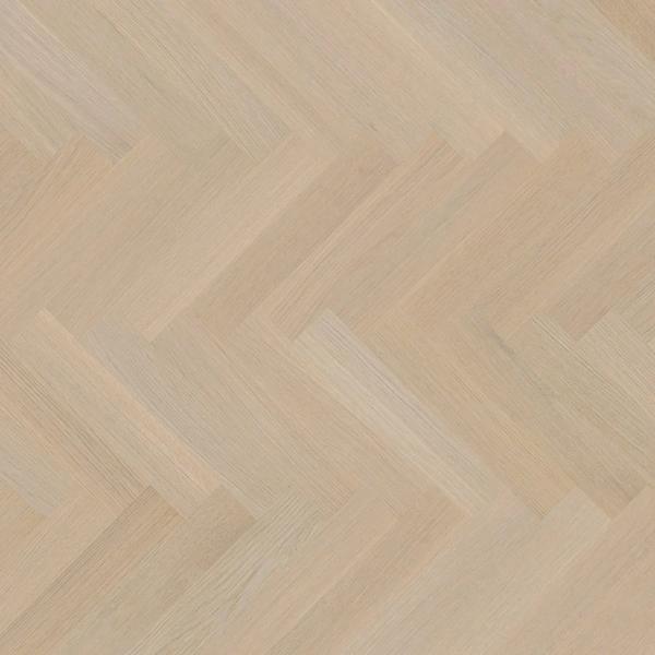 Bjelin Parquet Herringbone Powder White