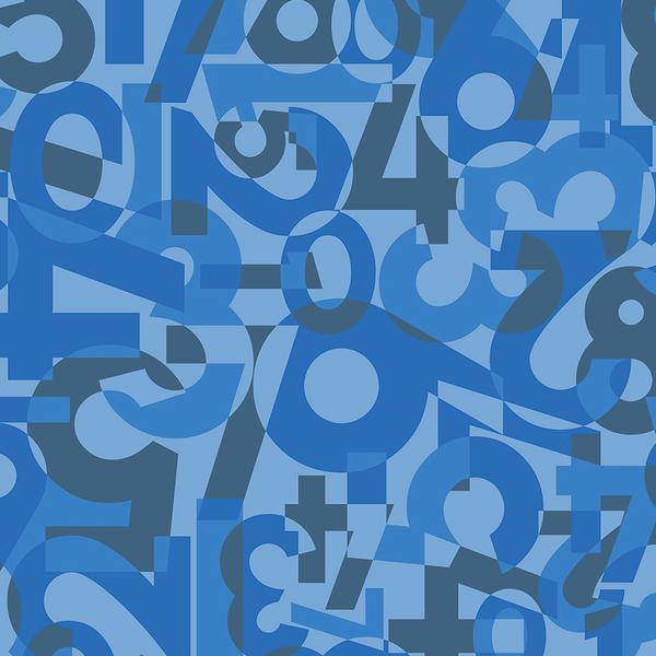 Taralay Impression Acoustic Happy Number Blue 1102