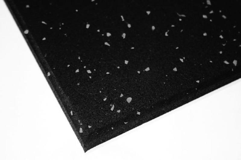 Impact Tiles Black with Grey Speckle
